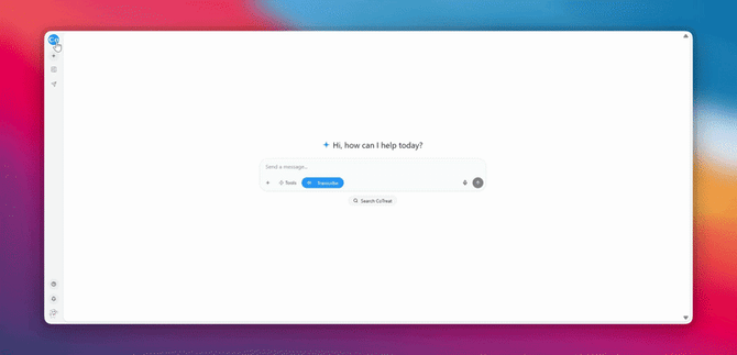 V1.1 Home Screen_Left Side Navigation gif